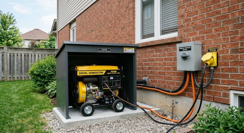 Diesel Generator Installation in Provo, UT