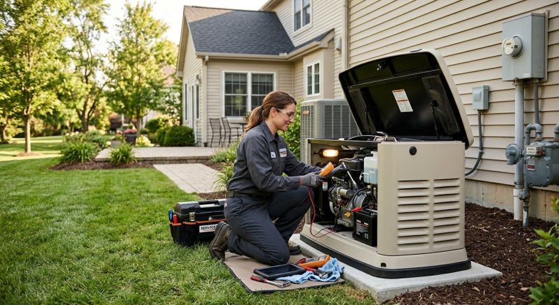 Standby Generator Installation in Roswell, GA