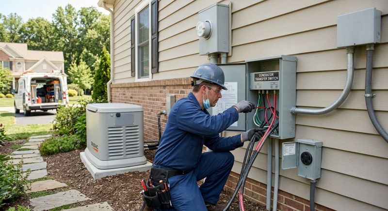 Transfer Switch Installation in Heber City, UT